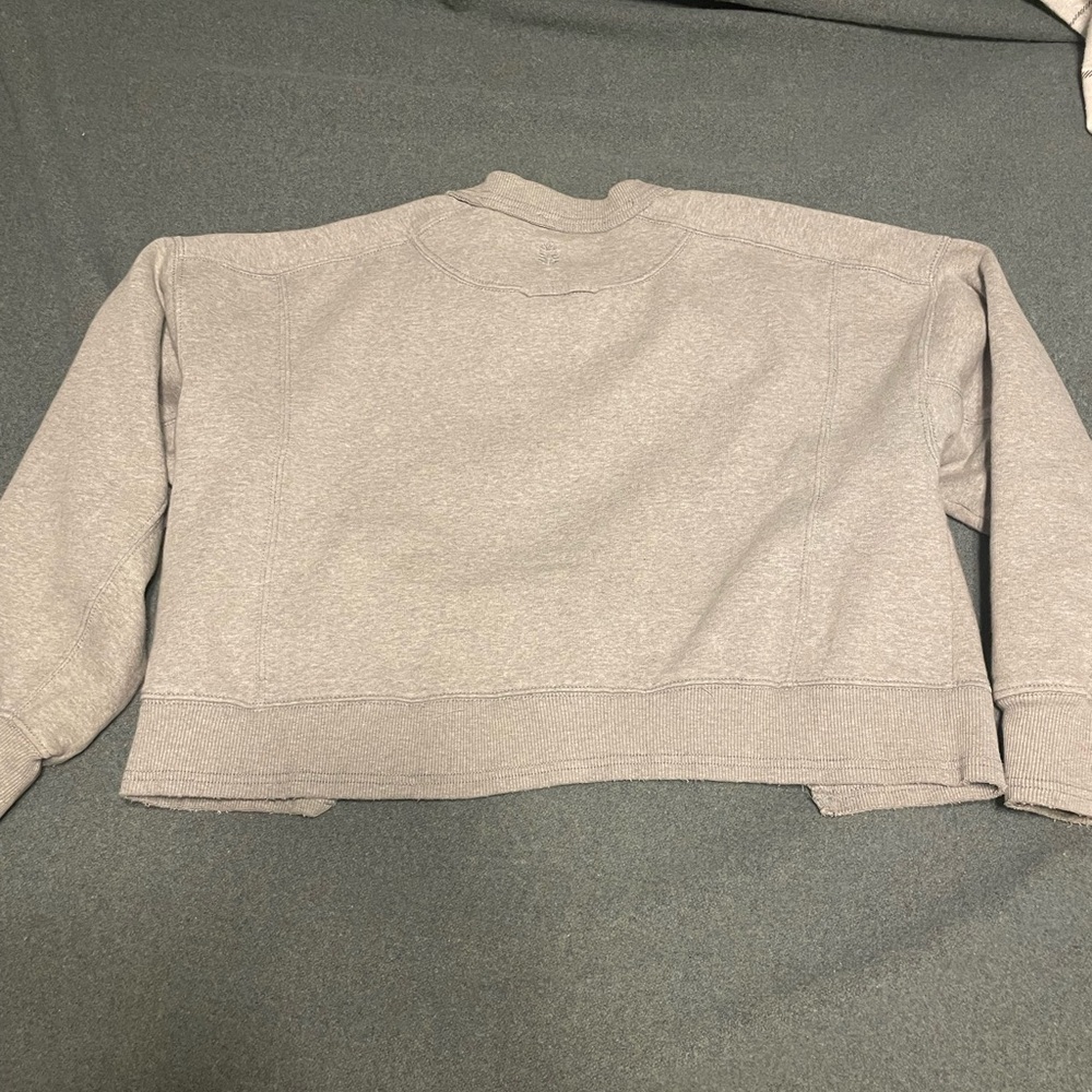 EUC FP Movement Intercept heather grey (sold out color) sweatshirt - Picture 8 of 9